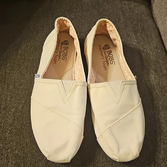 Skechers BOBS Memory Foam Slip On Shoes - Picture 1 of 7